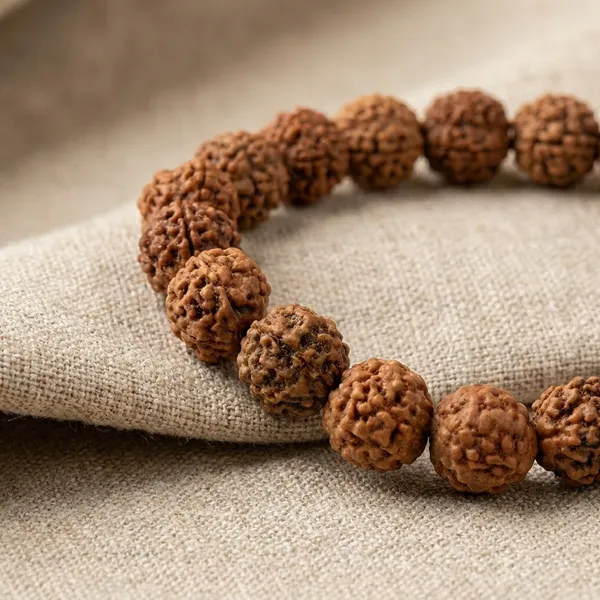 5_mukhi_Natural_Rudraksha_Beaded_Spiritual_Bracelet