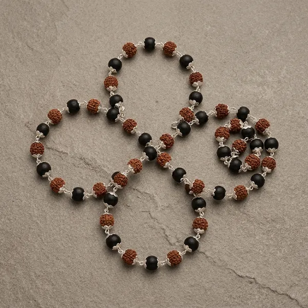 Karanguli_Rudraksha_Mala_With_Silver_Polish