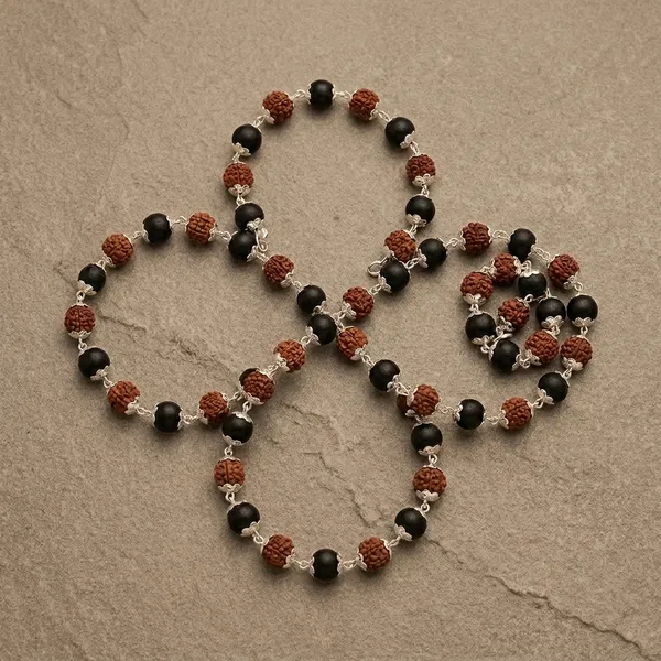 Karanguli_Rudraksha_Mala_With_Silver_Polish