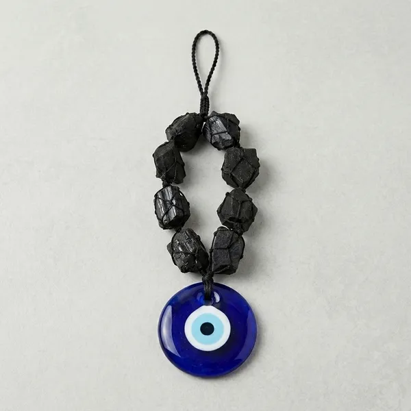 Blue_Evil_Eye_Protection_Hanging_with_Black_Tourmaline