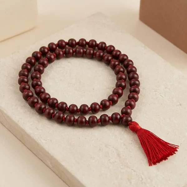 Lal_Chandan_Beads_Mala_with_Red_Tassel