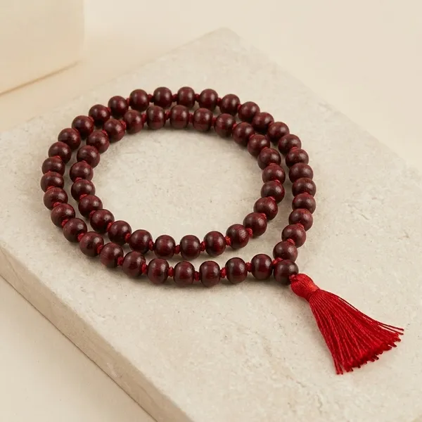 Lal_Chandan_Beads_Mala_with_Red_Tassel