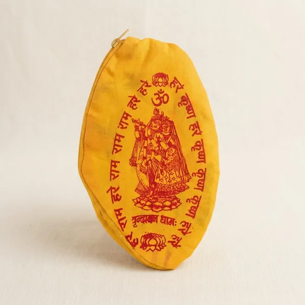 Yellow_Cotton_Religious_Prayer_Pouch_with_Deity_Print