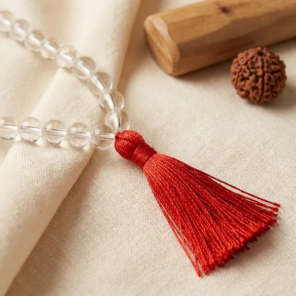 Clear_Crystal_Quartz_Mala_Beads_with_Red_Tassel