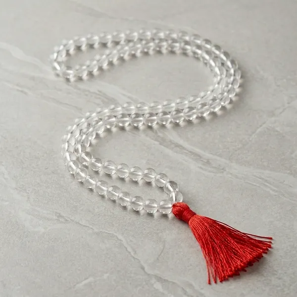 Clear_Crystal_Quartz_Mala_Beads_with_Red_Tassel
