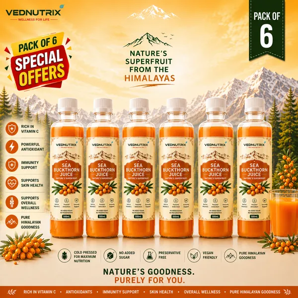 PACK_OF_6_Vednutrix_Sea_Buckthorn_Pulp_Juice_Rich_In_Vitamin_C_Omega_3,_6,_7_&_9_Antioxidant-Rich_Himalayan_Superfruit_Drink