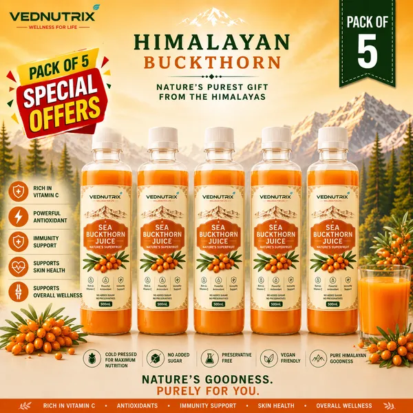 PACK_OF_5_Vednutrix_Sea_Buckthorn_Pulp_Juice_Rich_In_Vitamin_C_Omega_3,_6,_7_&_9_Antioxidant-Rich_Himalayan_Superfruit_Drink