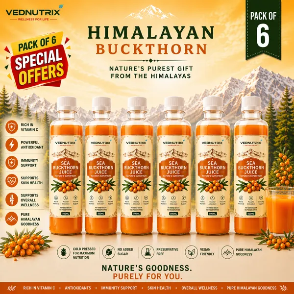 PACK_OF_6_Vednutrix_Sea_Buckthorn_Pulp_Juice_Rich_In_Vitamin_C_Omega_3,_6,_7_&_9_Antioxidant-Rich_Himalayan_Superfruit_Drink