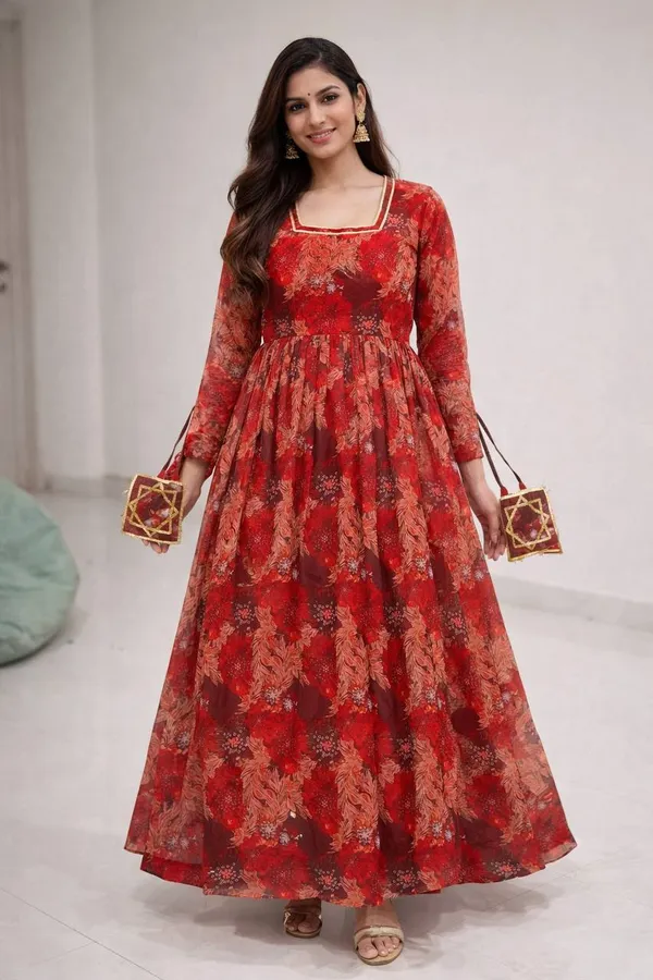 Red_Georgette_Anarkali_Dress_For_Women