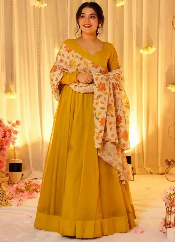 Mustard_Yellow_Georgette_Anarkali_Suit_For_Women