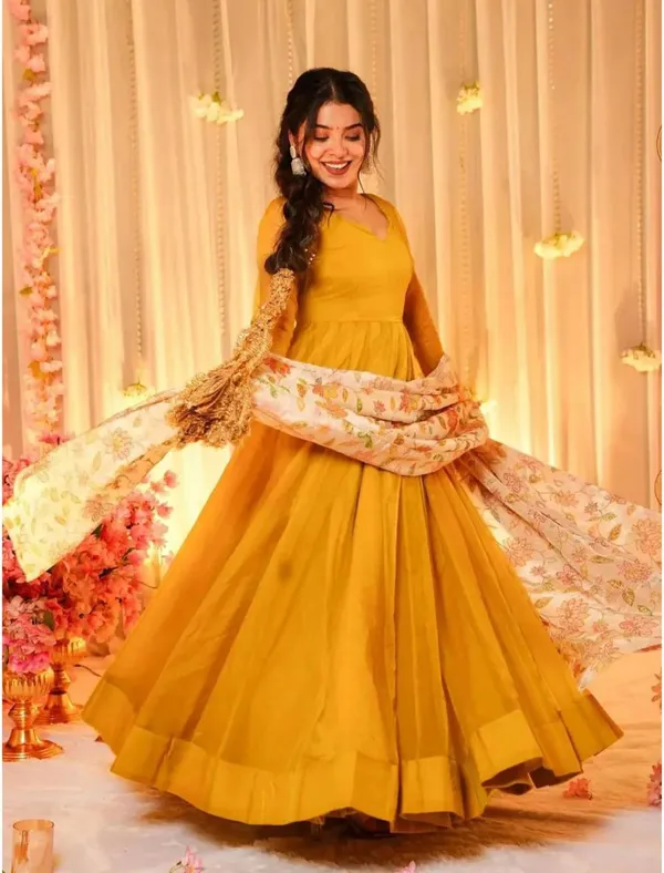 Mustard_Yellow_Georgette_Anarkali_Suit_For_Women