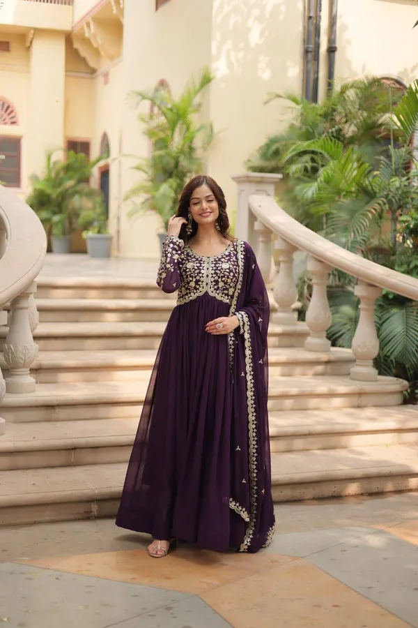 Purple_Georgette_Anarkali_Gown_For_Women
