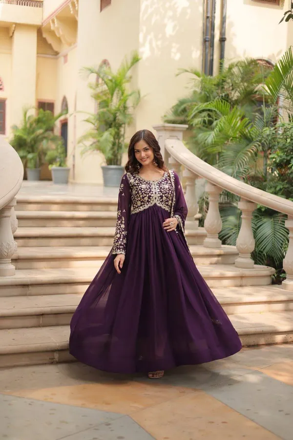 Purple_Georgette_Anarkali_Gown_For_Women
