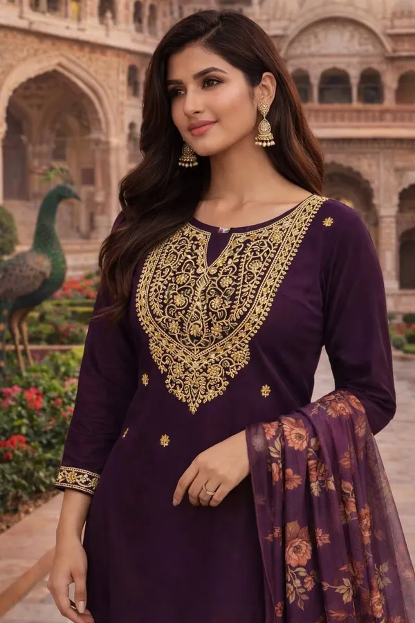 Purple_Georgette_Salwar_Suit_For_Women