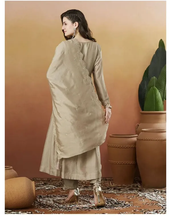 Sage_Green_Georgette_Anarkali_Suit_Set_For_Women