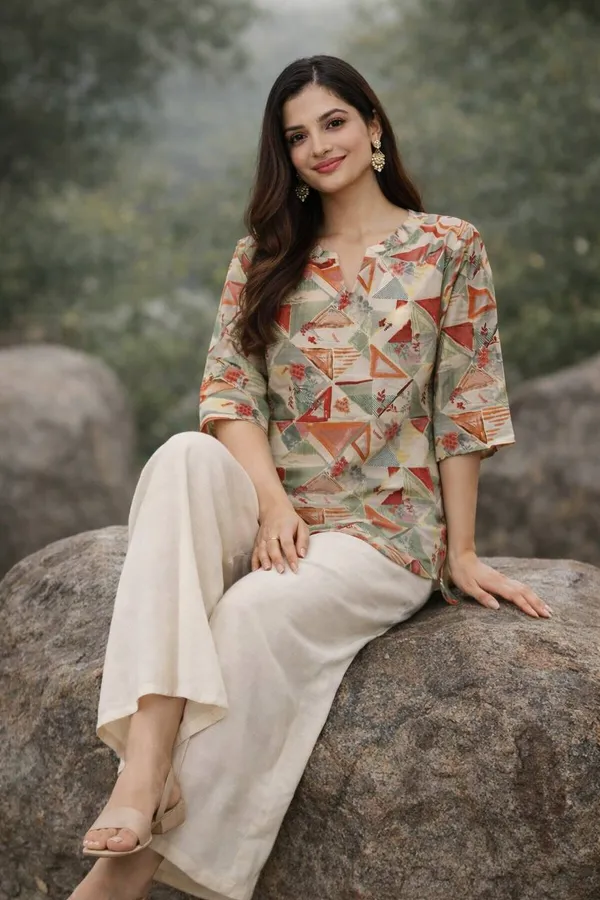 Multicolor_&_White_Rayon_Top_And_Palazzo_Set_For_Women