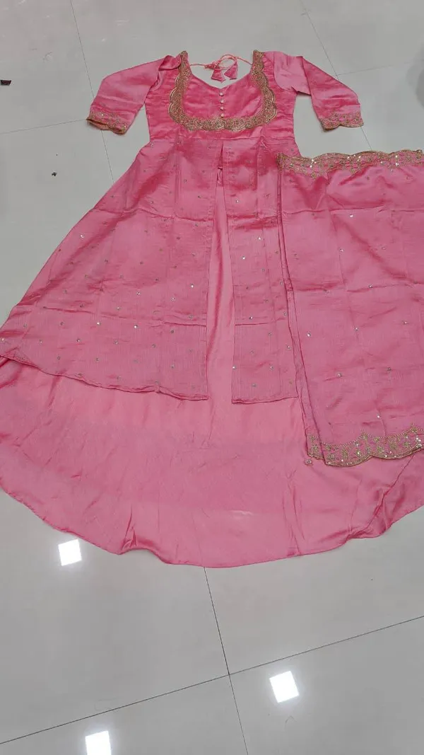 Pink_Georgette_Anarkali_Suit_For_Women