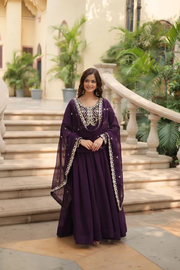 Purple_Georgette_Anarkali_Gown_For_Women