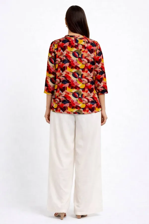 Multicolor_&_White_Rayon_Co-Ord_Set_For_Women