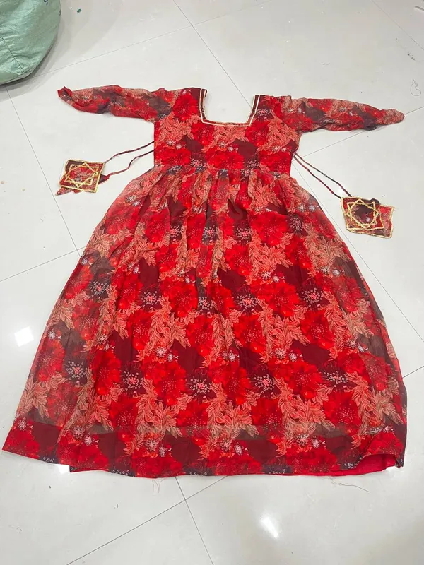 Red_Georgette_Anarkali_Dress_For_Women