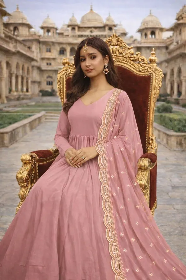 Pink_Georgette_Anarkali_Gown_For_Women
