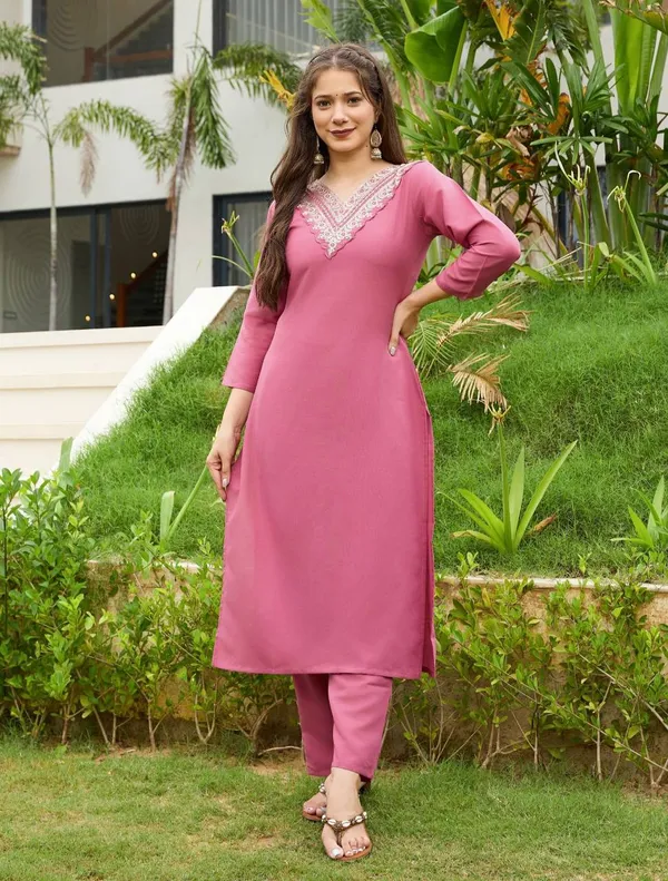 Pink_Georgette_Salwar_Suit_Set_For_Women