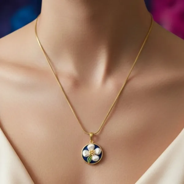 SHADOWBORNE_Gold_Pearl_Bloom_Antique_Floral_Pendant_For_Women