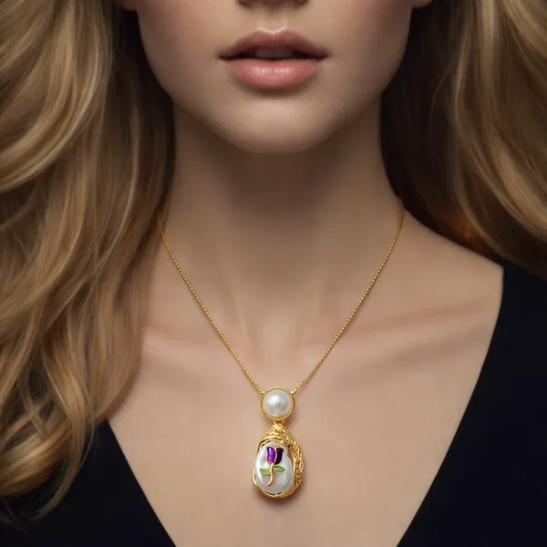 Amethyst_Purple_Rose_Pearl_Pendant