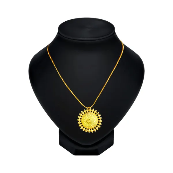 Designer_Pendant_Earrings_Set_Lightweight_Gold_Finish_Necklace_Combo