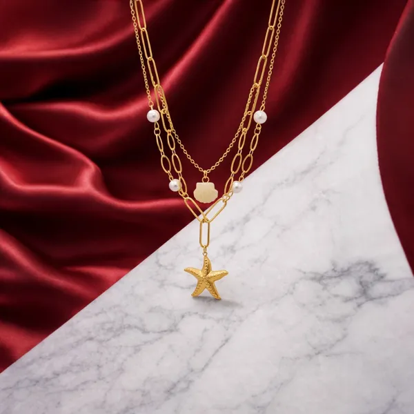 Gold_Layered_Starfish_Pendant_Necklace_With_Pearls_Ocean_Inspired_Statement_Jewelry