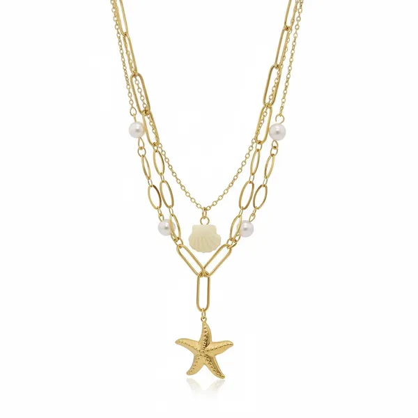 Gold_Layered_Starfish_Pendant_Necklace_With_Pearls_Ocean_Inspired_Statement_Jewelry
