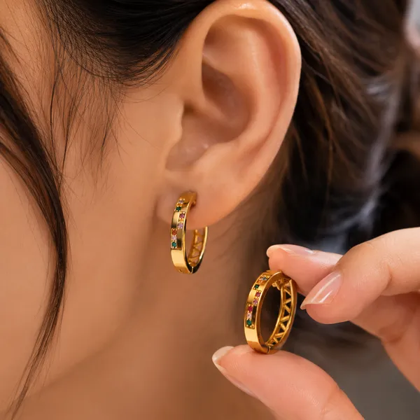 SHADOWBORNE_Gold_Rainbow_Zircon_Stone_Hoop_Earrings_For_Women