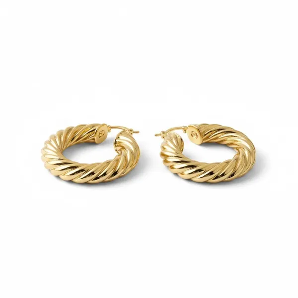 SHADOWBORNE_Gold_Twisted_Croissant_Hoop_Earrings_For_Women