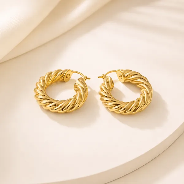 SHADOWBORNE_Gold_Twisted_Croissant_Hoop_Earrings_For_Women