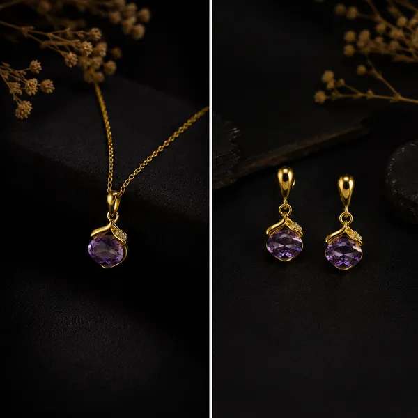 Amethyst_Aura_Elegance_Pendant_&_Earrings_Set_