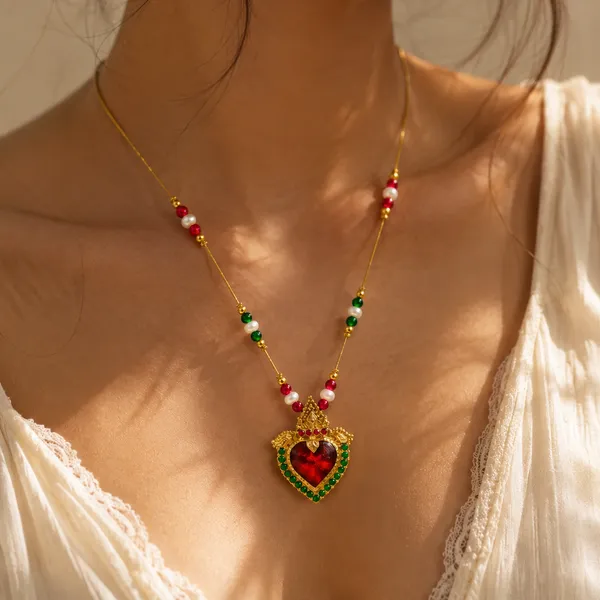 Divine_Sacred_Heart_Pendant_Necklace