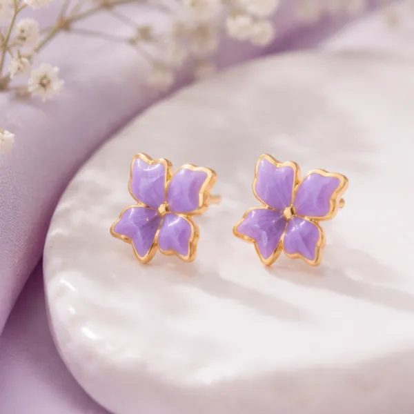 Lavender_Pastel_Bow_Stud_Earrings_Enamel_Minimalist_Jewellery