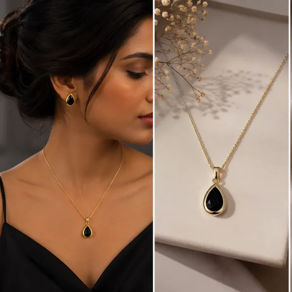 Premium_Black_Onyx_Teardrop_Jewelry_Set