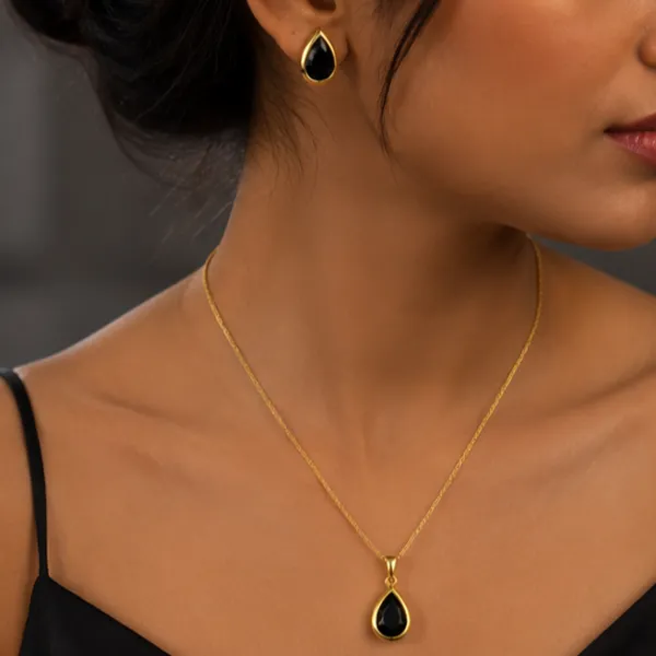 Premium_Black_Onyx_Teardrop_Jewelry_Set