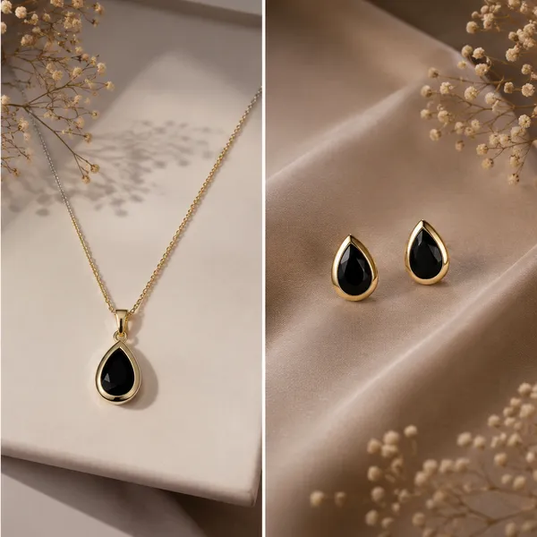 Premium_Black_Onyx_Teardrop_Jewelry_Set