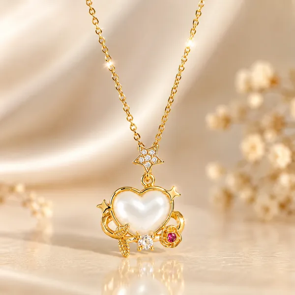 Gold_Heart_Pendant_Necklace_For_Women