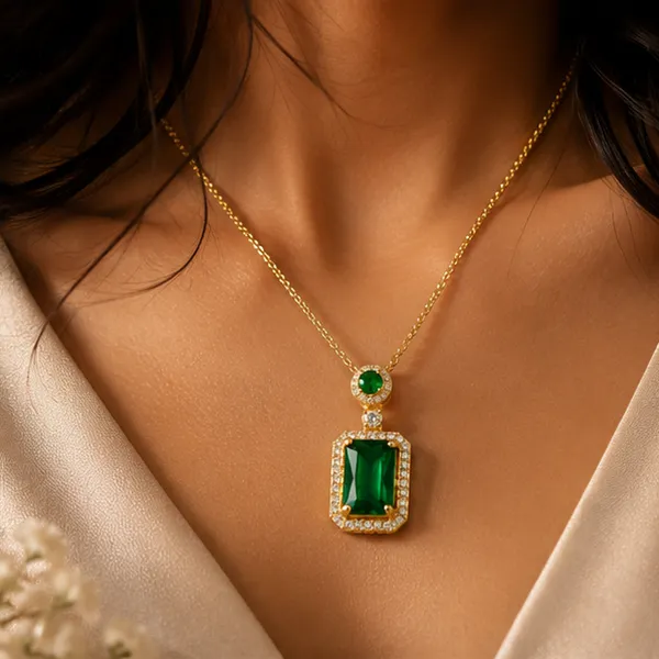 Royal_Emerald_Green_Radiant-Cut_Pendant_Necklace_–_High-Quality