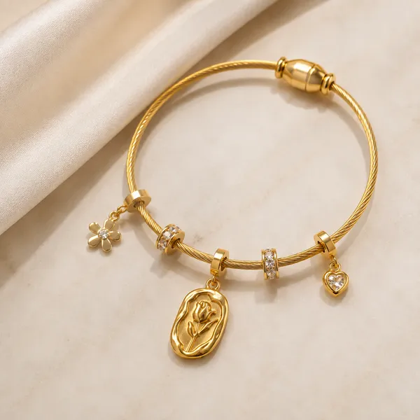 SHADOWBORNE_18K_Gold_Plated_Floral_Charm_Bracelet_for_Women