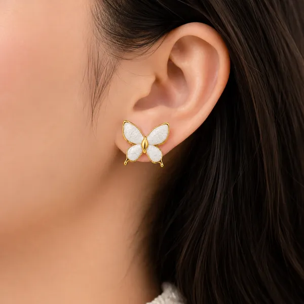 SHADOWBORNE_Ethereal_White_Butterfly_Stud_Earrings_