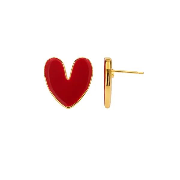SHADOWBORNE_Gold-Plated_Red_Glossy_Enamel_Studs