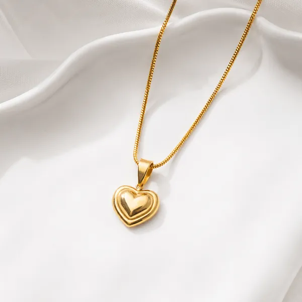 SHADOWBORNE_Golden_Heart_Pendant_Necklace_for_Women_&_Girls