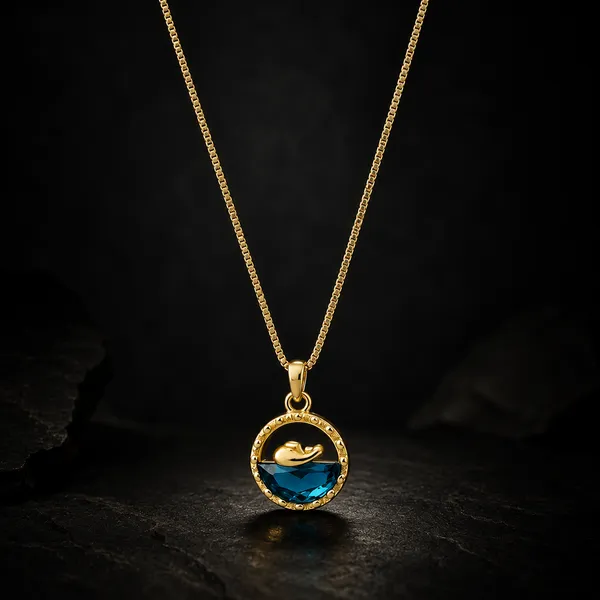 Gold_Pearl_Ocean_Whale_Heart_Pendant_Necklace_For_Women