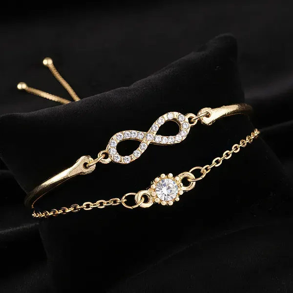 SHADOWBORNE_Gold_Infinity_Mesh_Anti_Tarnish_Adjustable_Bracelet_For_Women