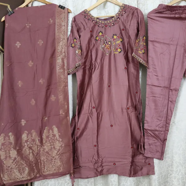 3_Piece_short_kurti_set_with_charming_dupatta
