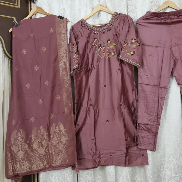 3_Piece_short_kurti_set_with_charming_dupatta